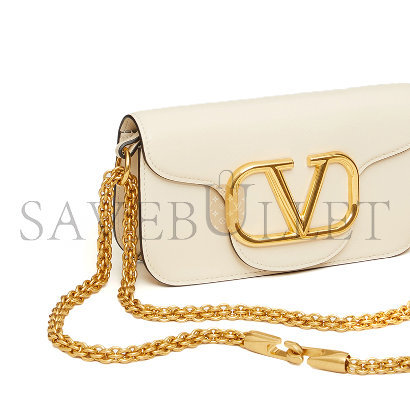 Va1e*ntin0 garavani locÒ small leather shoulder bag wb0k53zxli16 (19*10.5*5cm)